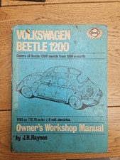Haynes volkswagen beetle for sale  BERKELEY