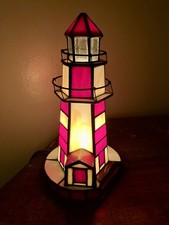 Luminária de mesa estilo Tiffany vitral luz noturna elétrica vermelha branca comprar usado Luminária de mesa estilo Tiffany vitral luz noturna elétrica vermelha branca comprar usado  Enviando para Brazil