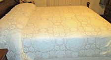Copriletto vintage cotone usato  Italia