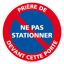 Panneau prière stationner d'occasion  Cambrai