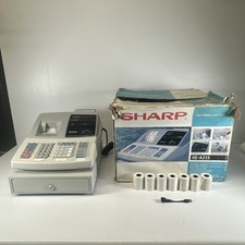 Caixa registradora eletrônica Sharp XE-A21S impressão térmica sem chave comprar usado  Enviando para Brazil