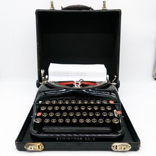 Máquina de escrever portátil Remington 5 1935 + estojo | Limpo, testado, ajustado | LEIA! comprar usado  Enviando para Brazil