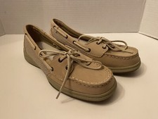 Sapatos femininos Sperry Top-Sider Laguna de linho barco tamanho 5M comprar usado  Enviando para Brazil