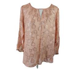 Blusa LILLY PULITZER Rosa Becca Seda Metálica Palmeira Manga Dividida Tamanho M comprar usado Blusa LILLY PULITZER Rosa Becca Seda Metálica Palmeira Manga Dividida Tamanho M comprar usado  Enviando para Brazil