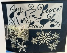 Christmas stencils masks for sale  NEWARK