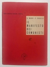 Manifesto dei comunisti usato  Livorno