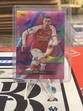 23/24 Topps Finest UEFA Gabriel Martinelli Fioletowy/Różowy Vaporwave Refractor 2/3 na sprzedaż  Wysyłka do Poland