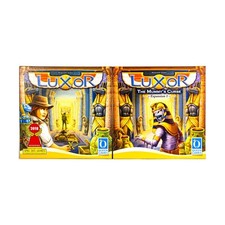 Jogo de tabuleiro Queen Luxor com expansão The Mummy's Curse (2 caixas) Muito bom+/NM comprar usado  Enviando para Brazil