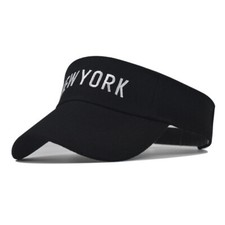 Sun Visor Hat Golf Tennis Beach Baseball Cap ajustável Verão Plain Women, usado comprar usado  Enviando para Brazil