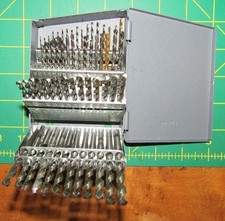 Conjunto de brocas Chicago-Latrobe 49916 60 peças uso geral #1 a #60- Lote destro-93 comprar usado Conjunto de brocas Chicago-Latrobe 49916 60 peças uso geral #1 a #60- Lote destro-93 comprar usado  Enviando para Brazil