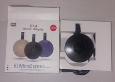 Adaptador de tela sem fio MiraScreen G2-4 1080p Wi-Fi receptor dongle preto, usado comprar usado  Enviando para Brazil