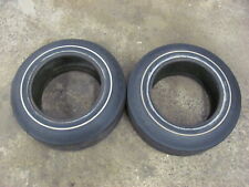 PAR de pneus originais Goodyear Polyglas E70-15 listras brancas Camaro Z28 Shelby  comprar usado  Enviando para Brazil