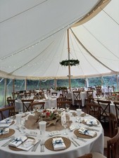 6ft white round for sale  MATLOCK