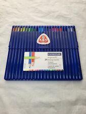 Conjunto de 23 lápis de cor Staedtler Ergosoft em estojo de cavalete stand-up comprar usado  Enviando para Brazil