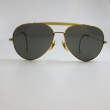 Óculos de sol vintage Command USA 23K armação unissex ouro polido metal aro completo comprar usado  Enviando para Brazil