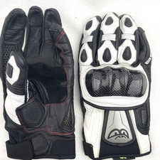 Berik 2.0 Luva de Manopla de Corrida Completa Branca Preta Motocicleta Sportbike UE Tamanho XL comprar usado  Enviando para Brazil