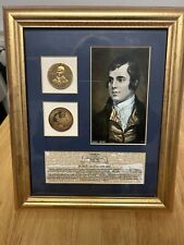 Robert burns commerative for sale  DUNOON