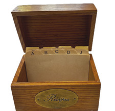 Vintage recipe box for sale  Commerce Township