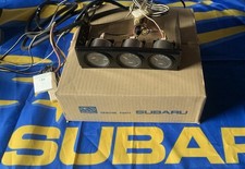 Lamco Black Triple Gauge Setup Para: Subaru Impreza GC8 GF8 WRX STI Jdm 98-00 comprar usado  Enviando para Brazil