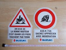 Autocollants suzuki 650 d'occasion  Toulon-