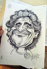 Disegno caricatura maradona usato  Napoli