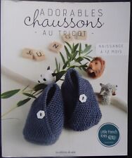 Adorables chaussons tricot d'occasion  Grancey-le-Château-Neuvelle