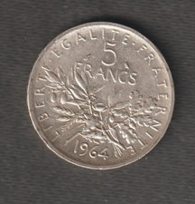 Argent semeuse 1964 d'occasion  Villeneuve-d'Ascq-