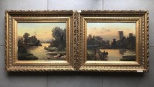 Paire tableaux anciens d'occasion  Mâcon