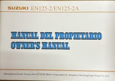 Suzuki en125 owners for sale  STOKE-ON-TRENT