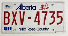 Alberta 2018 license for sale  Owensboro