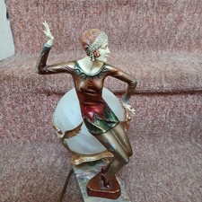 antique art deco lamps for sale  ABERYSTWYTH