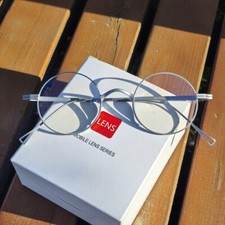 Titanium round eyeglass for sale  USA