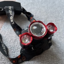 Waterproof headlamp rechargeab for sale  MANCHESTER