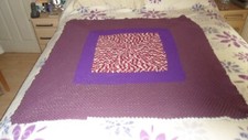 Crochet blanket heather for sale  LLANGEFNI