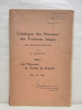 Catalogue monnaies provinces d'occasion  Expédié en Belgium