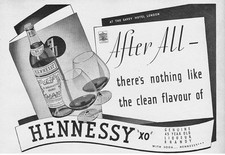 Hennessey brandy vintage for sale  GLASGOW