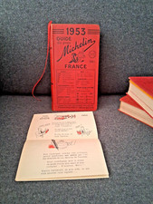 Guide michelin 1953 d'occasion  Paris XIX