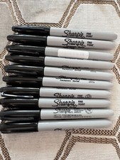 Black sharpie fine for sale  HALIFAX