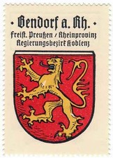 Bendorf rhein reklamemarke gebraucht kaufen  Haan