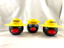 Three pingu yellow for sale  BIGGAR