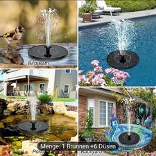 Solarpumpe solar springbrunnen gebraucht kaufen  Aurachtal