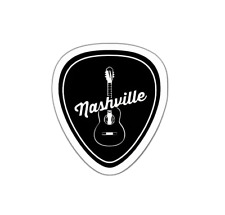 Adesivo adesivo palheta guitarra Nashville, usado comprar usado  Enviando para Brazil