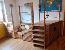 Piratenbett schiff kinderbett gebraucht kaufen  Ziemetshausen