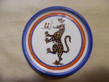 Tampa/tampa de cerâmica vintage italiana Palio di Siena Pantera Design Itália comprar usado  Enviando para Brazil