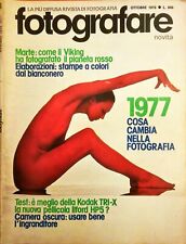 Fotografare ottobre 1976 usato  Soresina