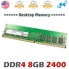 Memória de desktop Micron 8GB DDR4 2400 (1 x 8GB) UDIMM 1RX8 PC4-2400T MTA8ATF1G64AZ comprar usado  Enviando para Brazil