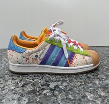 Adidas S.E.E.D x Feminino Superstar G20 CM 201 Pintura Salpicada GX2235 Tamanho 7.5 comprar usado  Enviando para Brazil