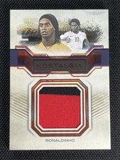 1/5 ≈1/1! Camiseta 2024 Futera Incredible Ronaldinho #NS10 Nostalgia Patch, usado comprar usado  Enviando para Brazil