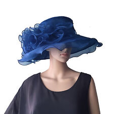 Eleganter damenhut navy gebraucht kaufen  Kirchheim b.München
