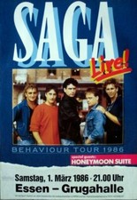 Saga 1986 plakat gebraucht kaufen  Oberhausen